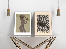 Load image into Gallery viewer, Anemone in Black