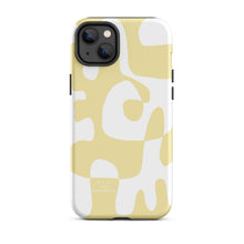 Load image into Gallery viewer, Asobi beige/white Tough iPhone case
