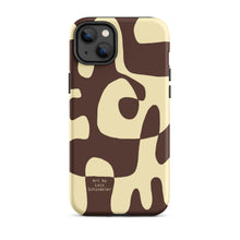Load image into Gallery viewer, Asobi cocoa/beige Tough iPhone case
